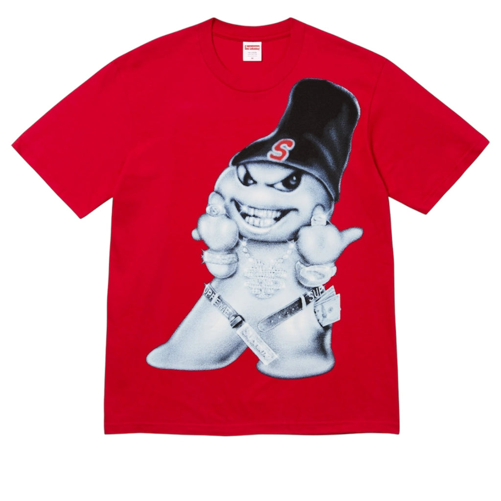 Supreme Snow Man Tee Red (FW25)
