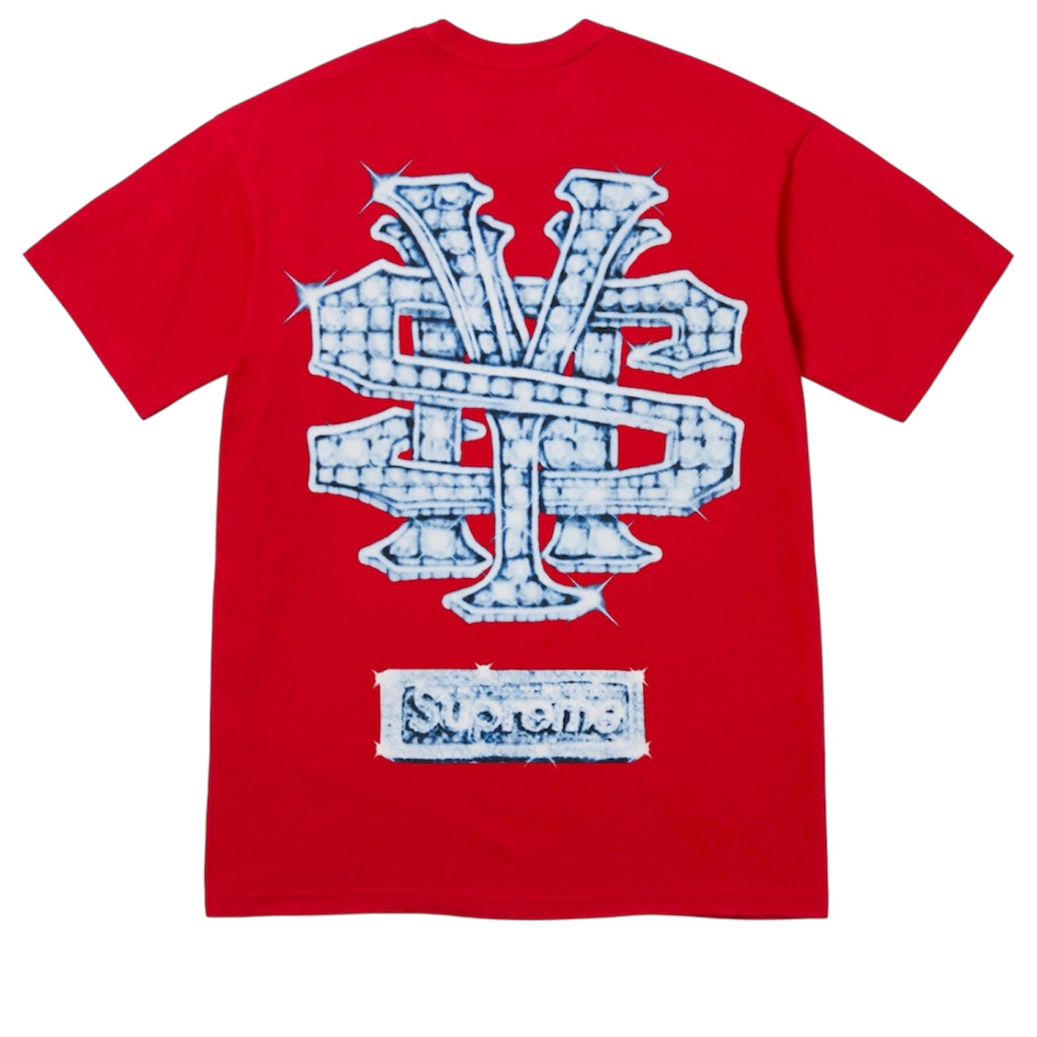Supreme Snow Man Tee Red (FW25)