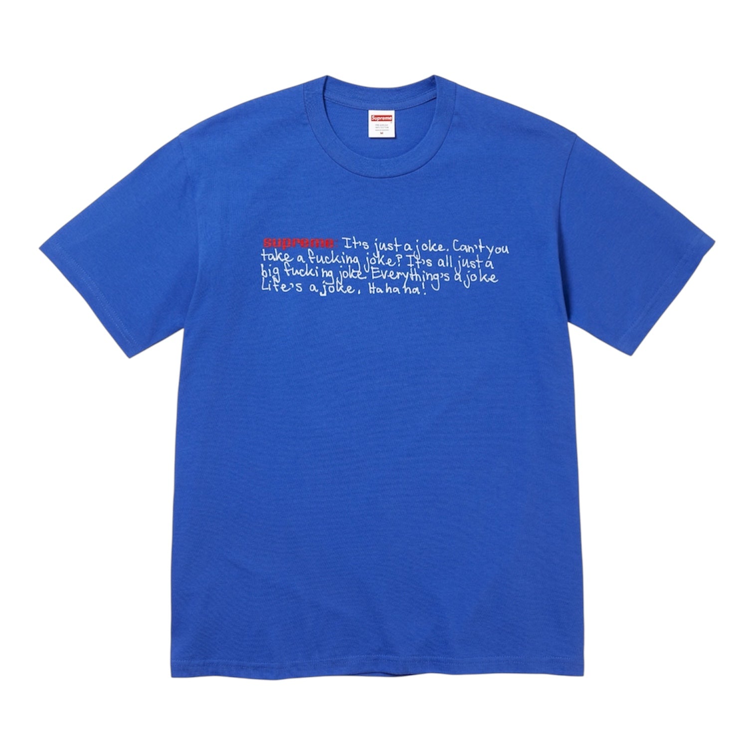 Supreme Joke Tee (Royal Blue)