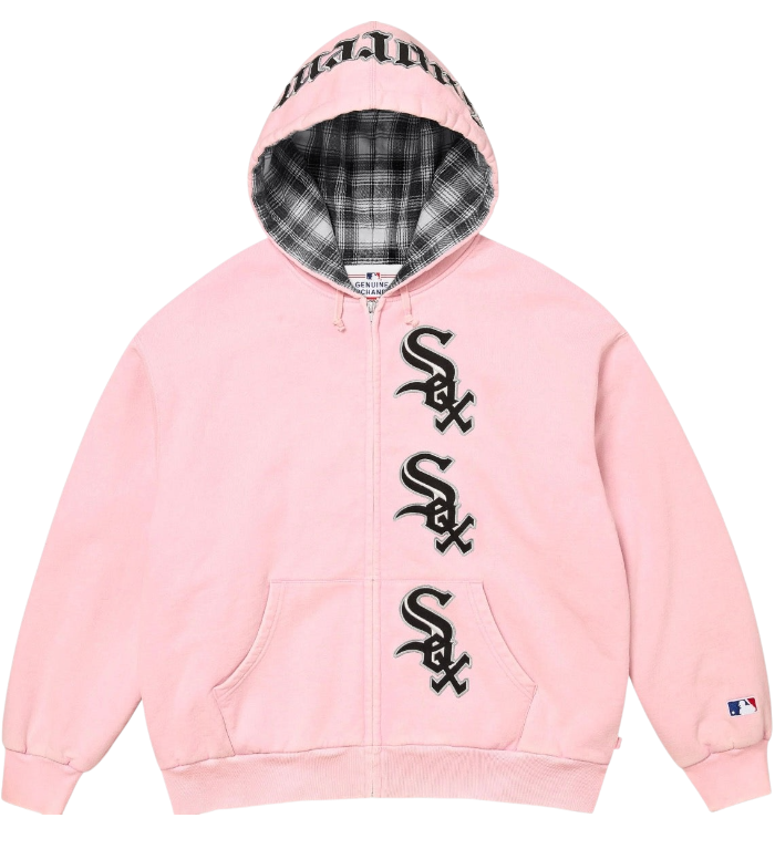 Supreme®/Chicago White Sox™ Zip Up Hooded Sweatshirt
