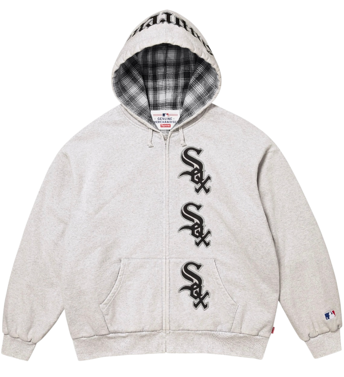 Supreme®/Chicago White Sox™ Zip Up Hooded Sweatshirt