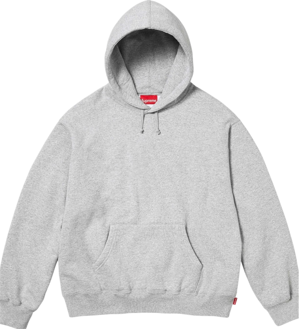 Supreme Satin Appliqué Hooded Sweatshirt