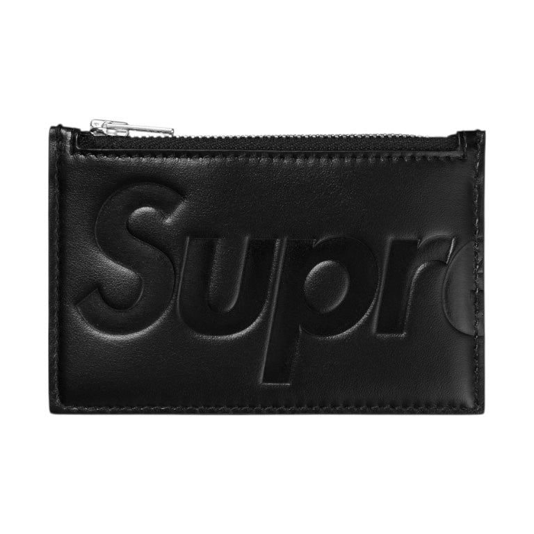 Supreme FW25 Leather Zip Card Holder
