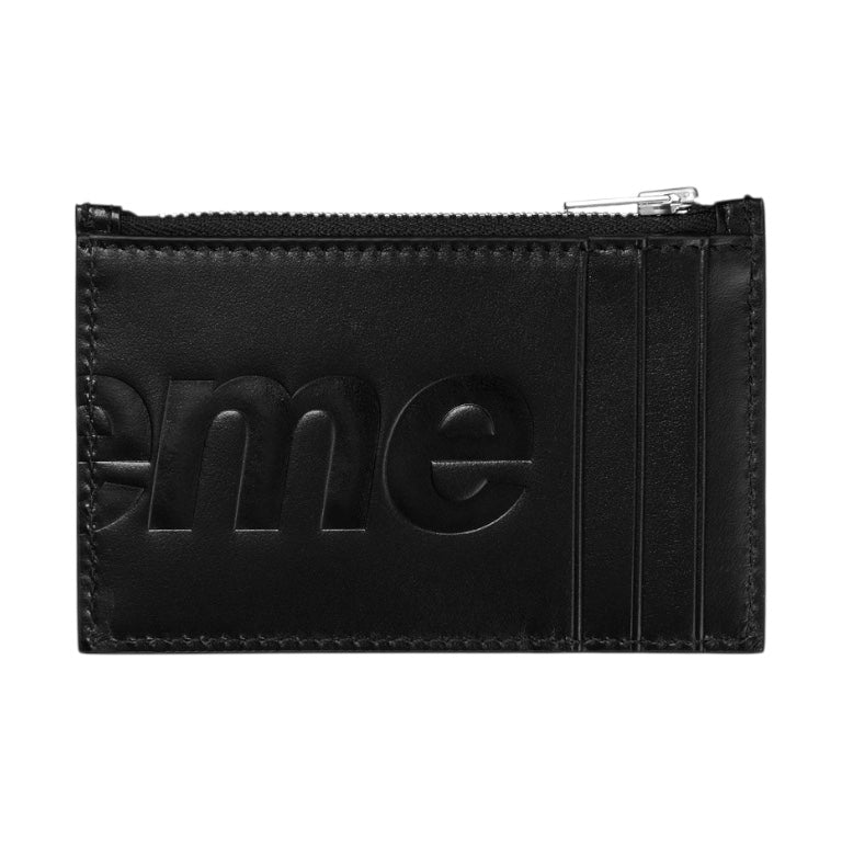 Supreme FW25 Leather Zip Card Holder