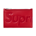 Supreme 25´ Leather Zip Card Holder