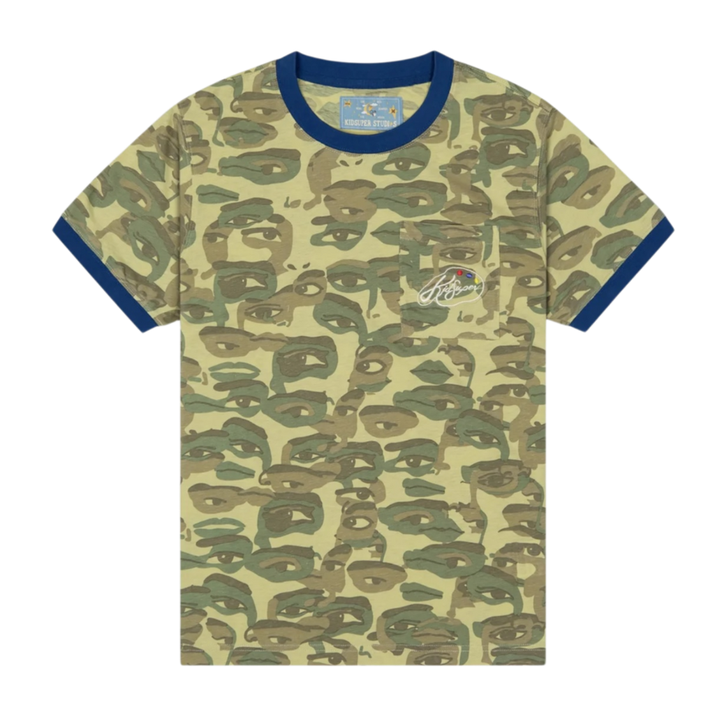Kid Super Face Camo Tee