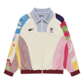 BAPE X KIDSUPER PATCHWORK TRACK JACKET [MULTI]