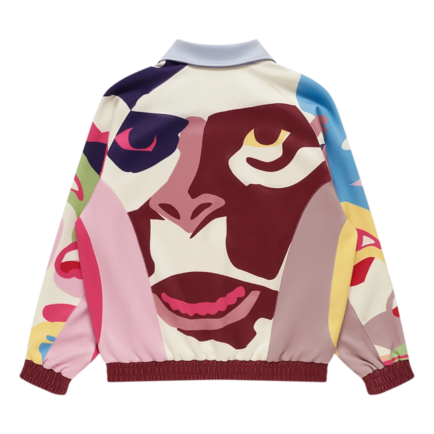 BAPE X KIDSUPER PATCHWORK TRACK JACKET [MULTI]