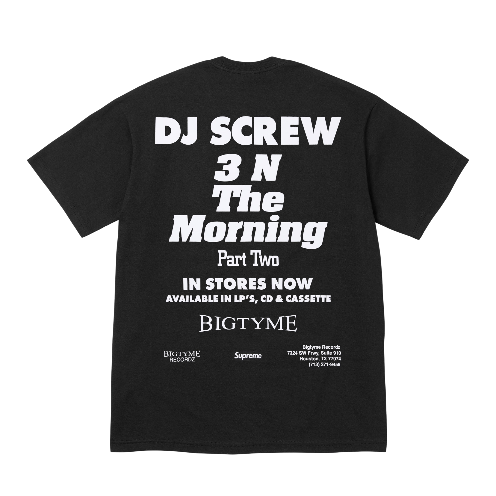 Supreme/Dj screw SUC Tee