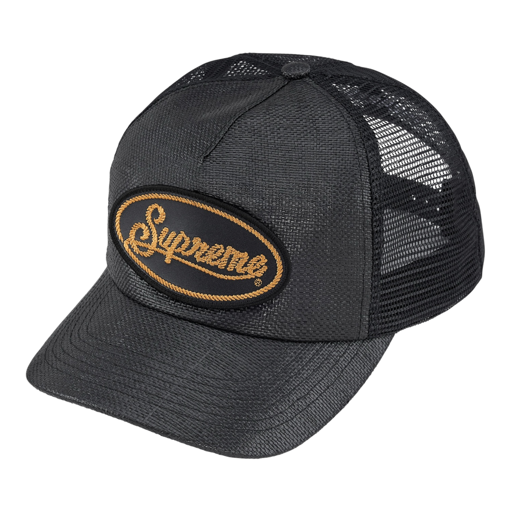 Raffia Mesh Back 5-Panel