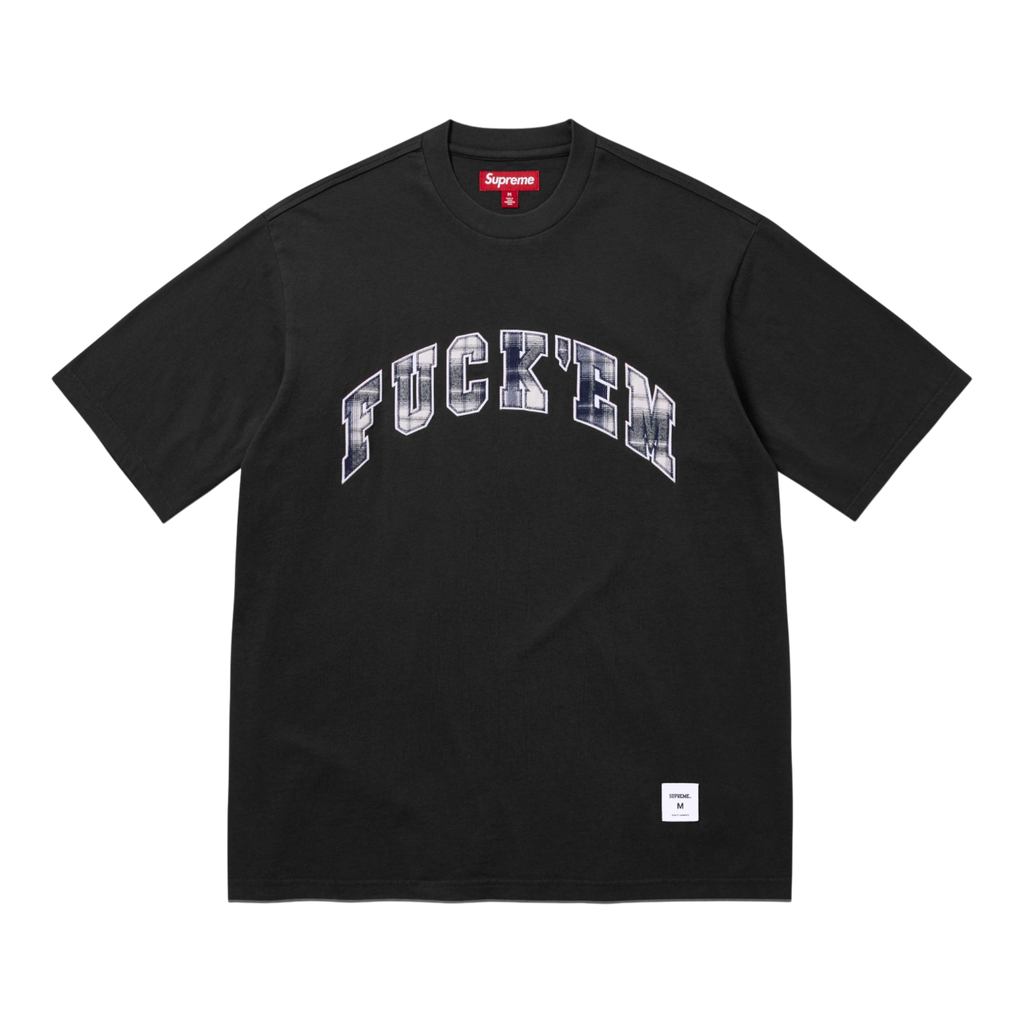 Fuck Em Plaid S/S Top