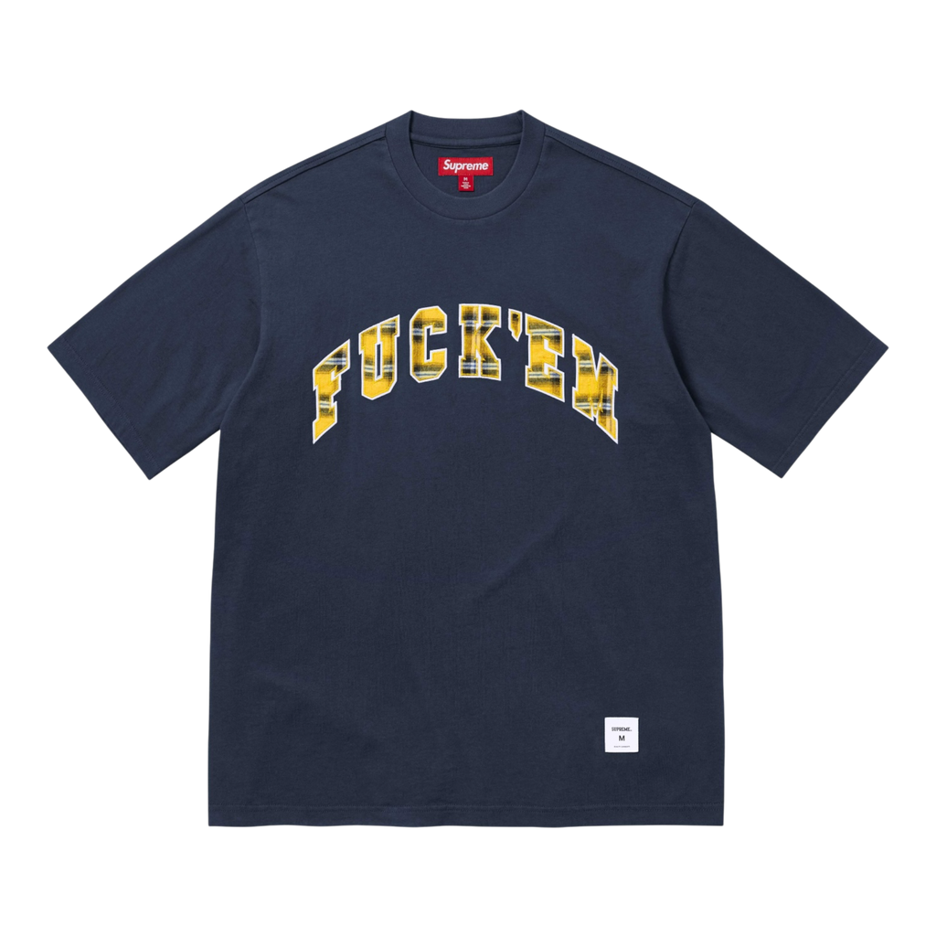 Fuck Em Plaid S/S Top