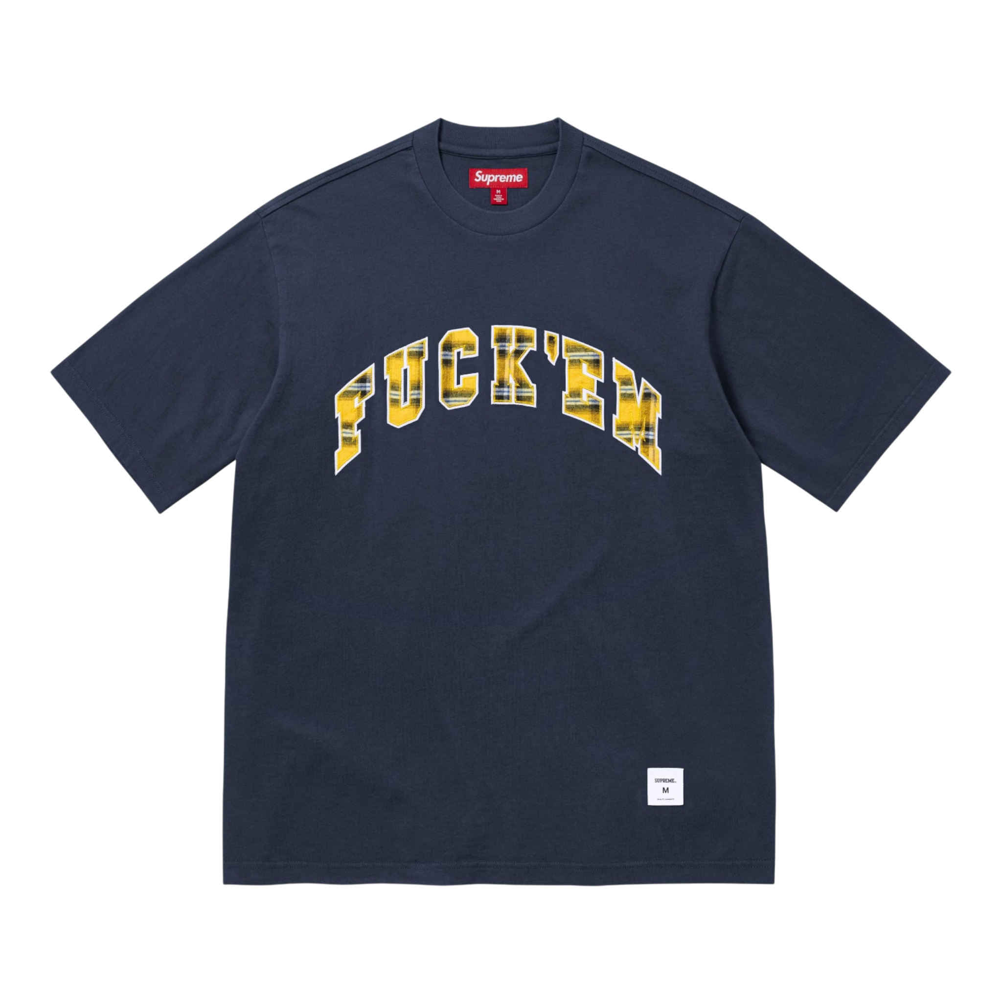 Fuck Em Plaid S/S Top