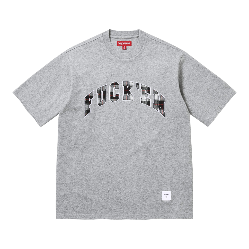Fuck Em Plaid S/S Top