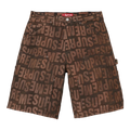 Supreme®/Repeat Jacquard Double Knee Denim Short