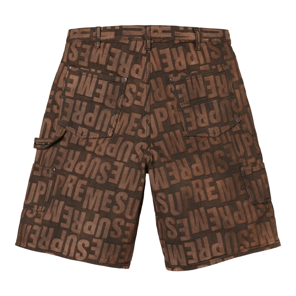Supreme®/Repeat Jacquard Double Knee Denim Short