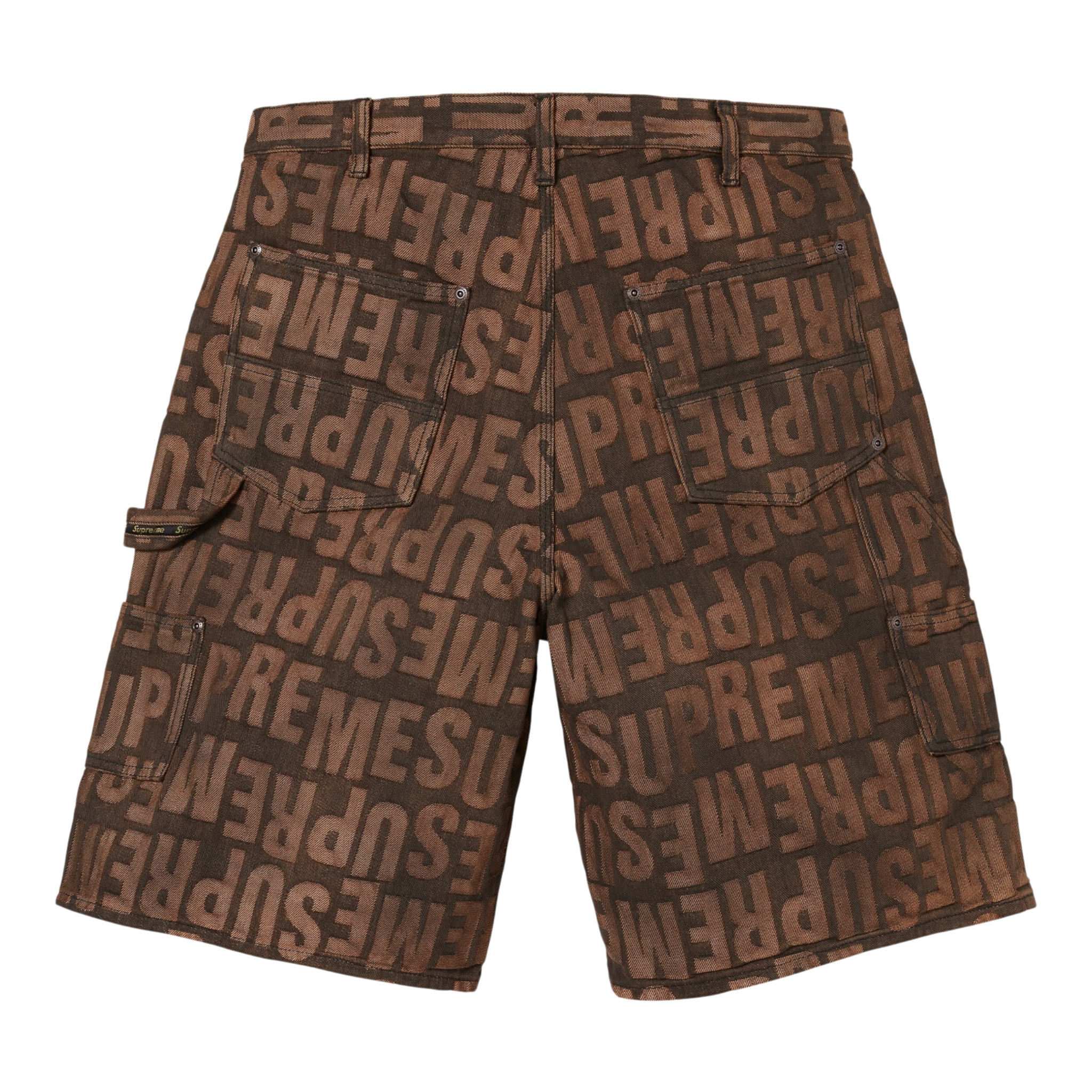 Supreme®/Repeat Jacquard Double Knee Denim Short