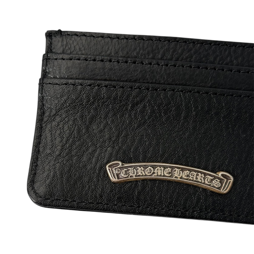 CHROME HEARTS Card Holder Scroll Embellished