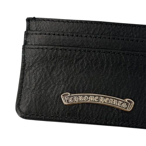 CHROME HEARTS Card Holder Scroll Embellished