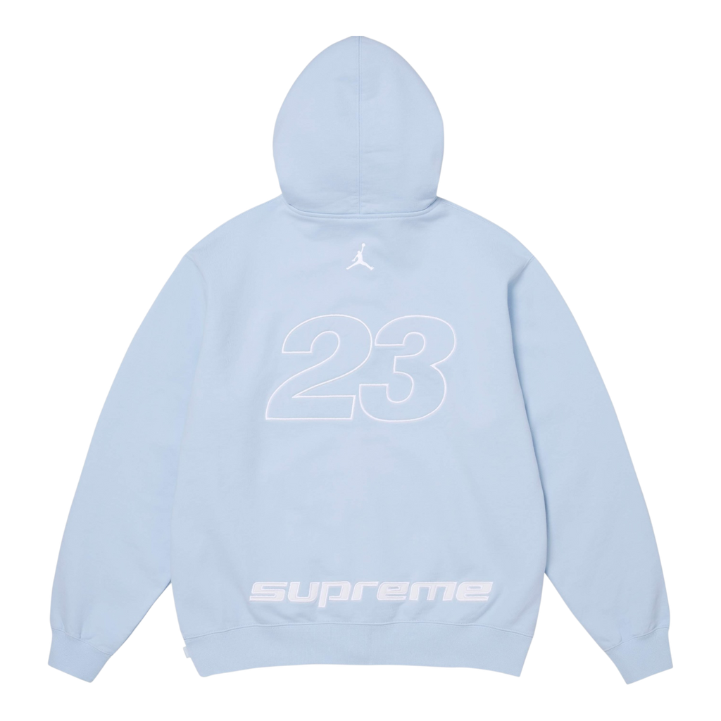Supreme®/Jordan® Zip Up Hooded Sweatshirt