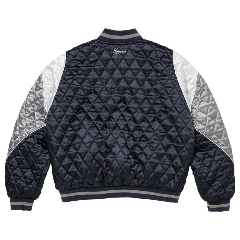 Supreme®/Champion® Quilted Satin Varsity Jacket