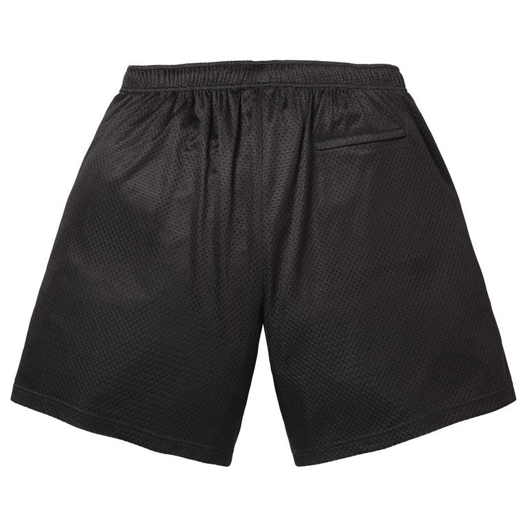 Rhinestone Mesh Short