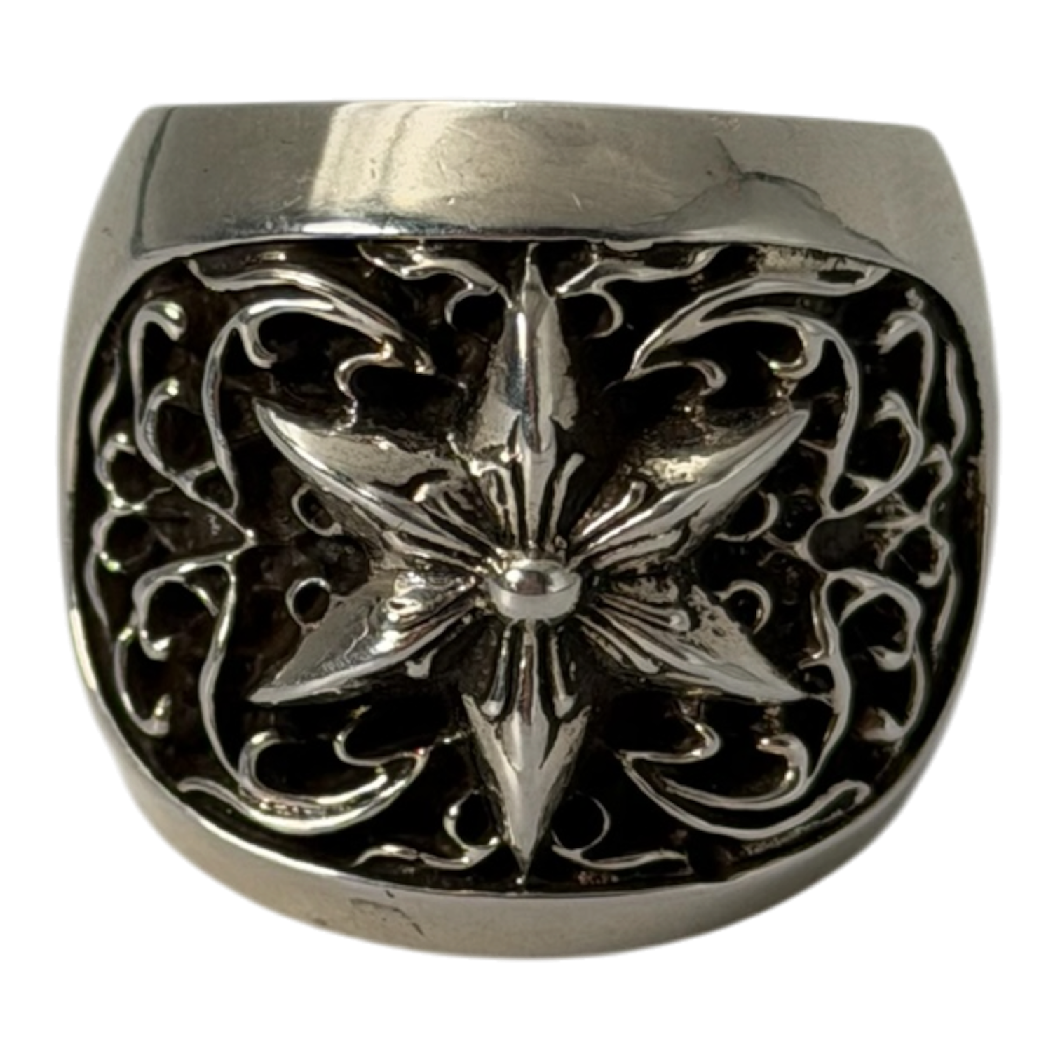 Chrome Hearts Star Ring Size 9.5 US