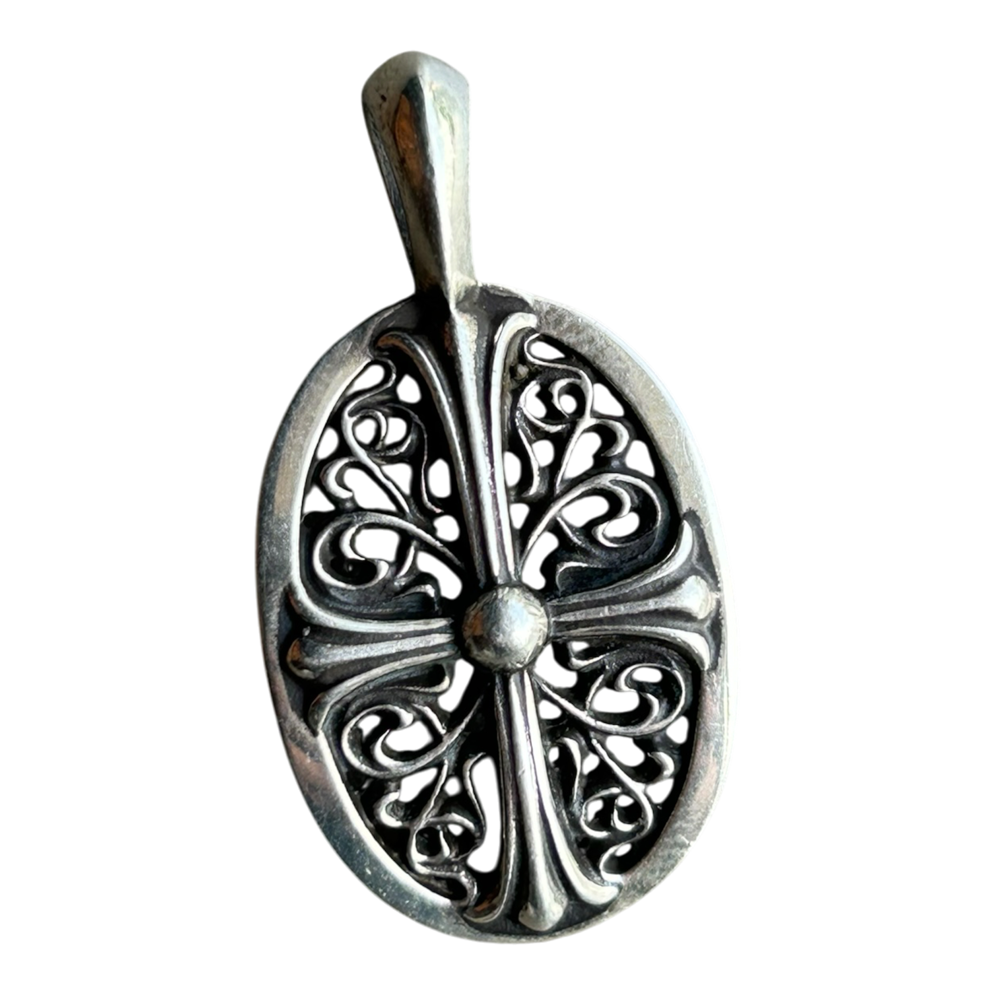 CHROME HEARTS Oval Pendant