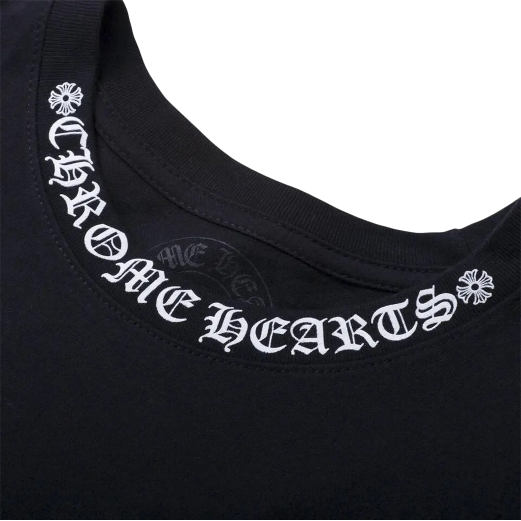 CHROME HEARTS Neck Logo T-Shirt
