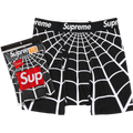 Supreme®/Hanes® Spider-Man Boxer Briefs (2 Pack)"Black"
