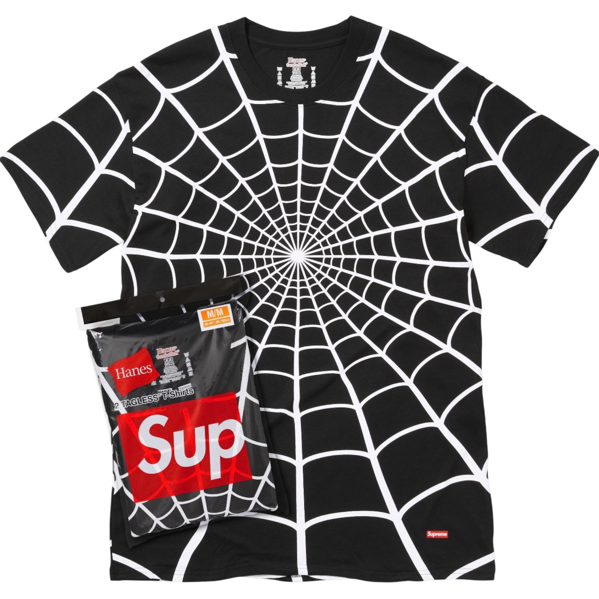 Supreme®/Hanes® Spider-Man Tagless Tees (2 Pack)