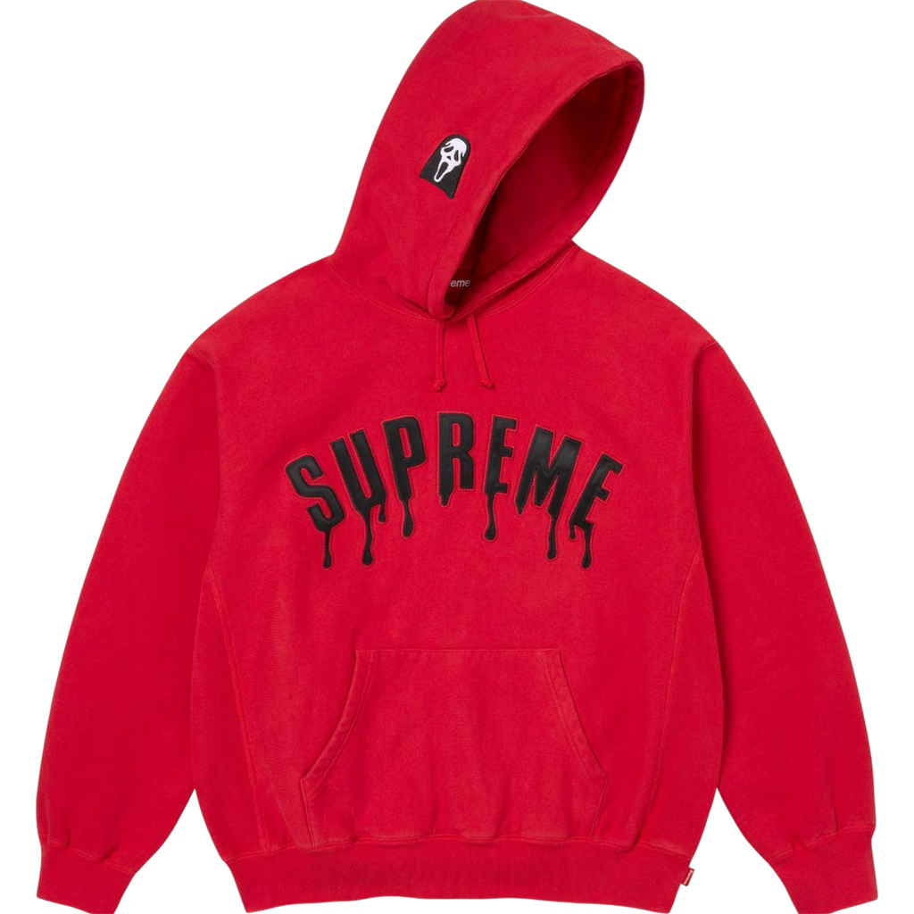 Ghostface® Arc Hooded Sweatshirt (Red)
