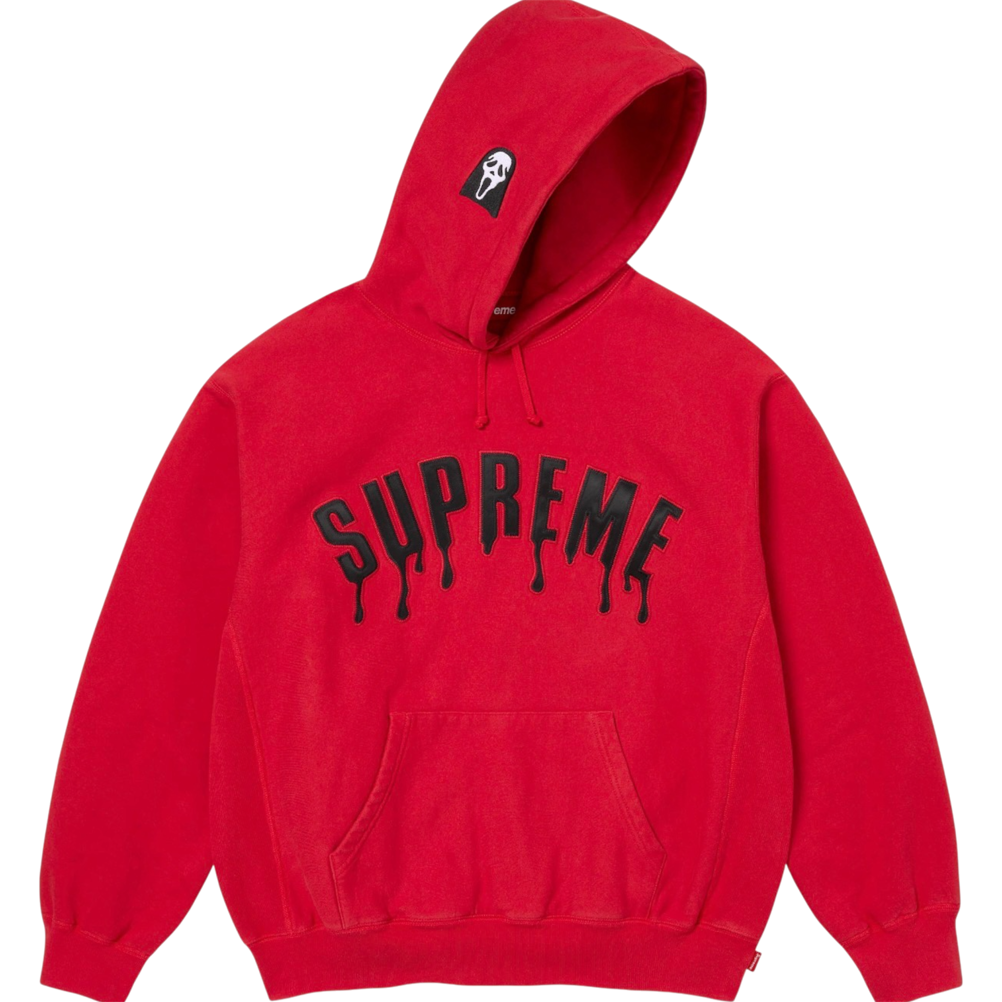 Ghostface® Arc Hooded Sweatshirt (Red)