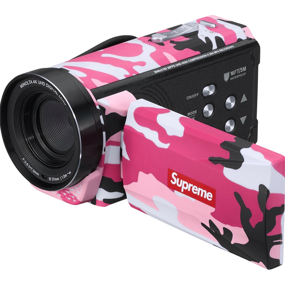 Supreme®/Minolta MN4K300WP Waterproof Camcorder (Pink Camo) – 676