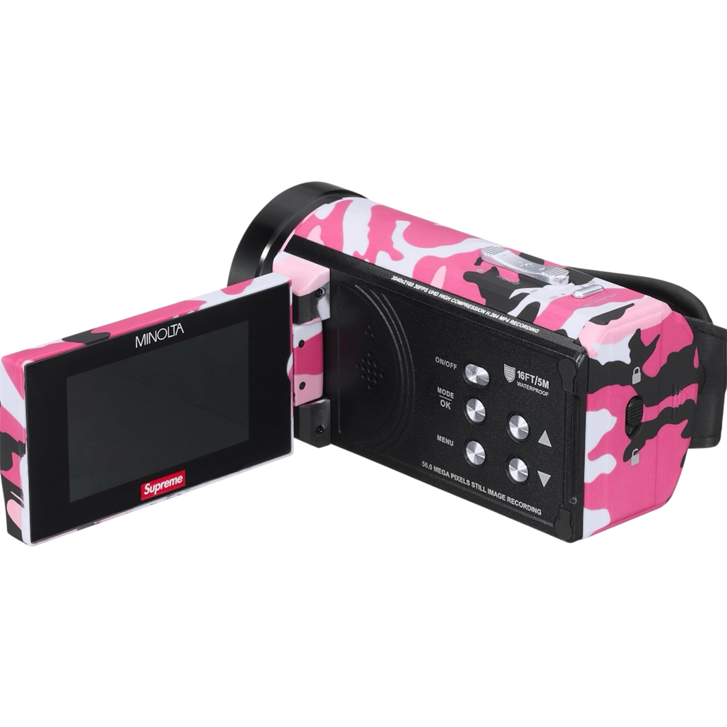 Supreme®/Minolta MN4K300WP Waterproof Camcorder (Pink Camo)