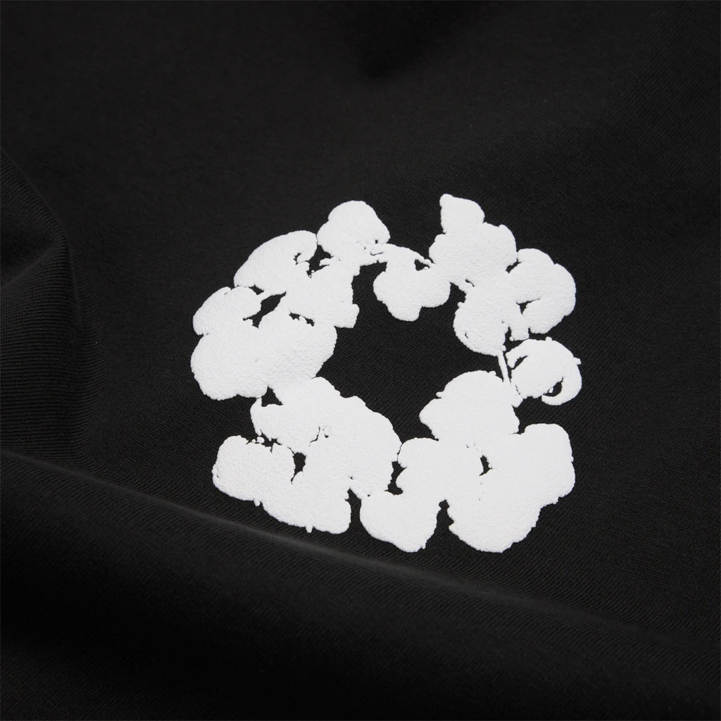 Denim Tears Cotton Wreath 2000s Tee Black