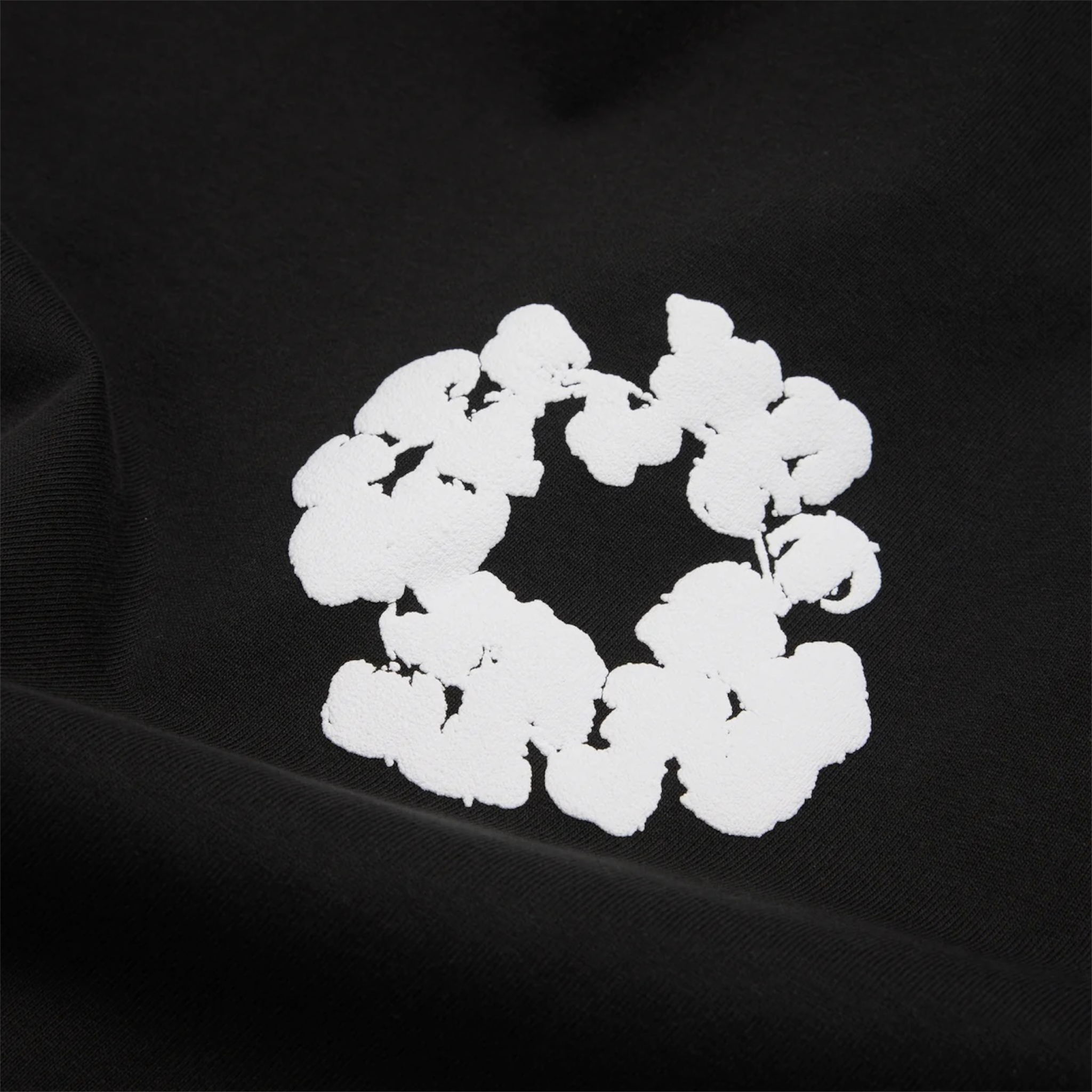 Denim Tears Cotton Wreath 2000s Tee Black