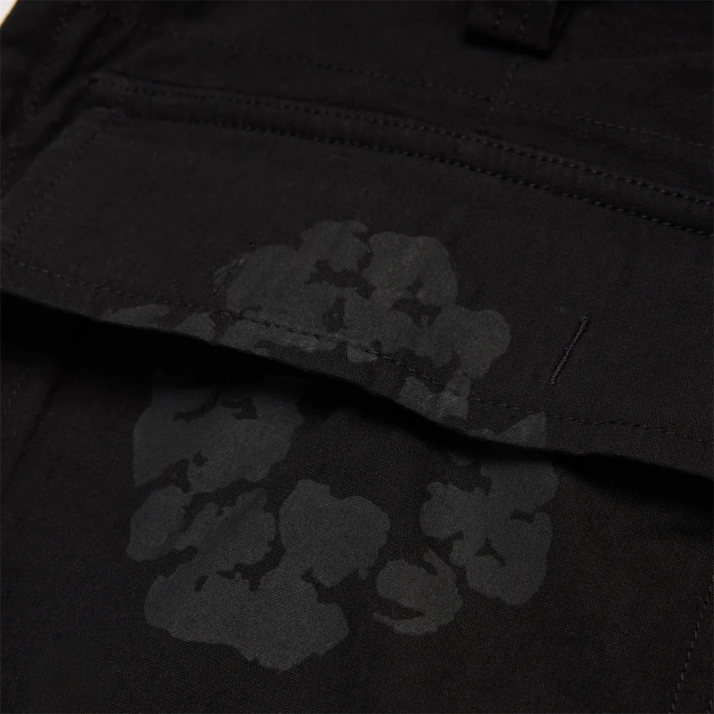 Denim Tears Mono Wreath Cargo Pant Black