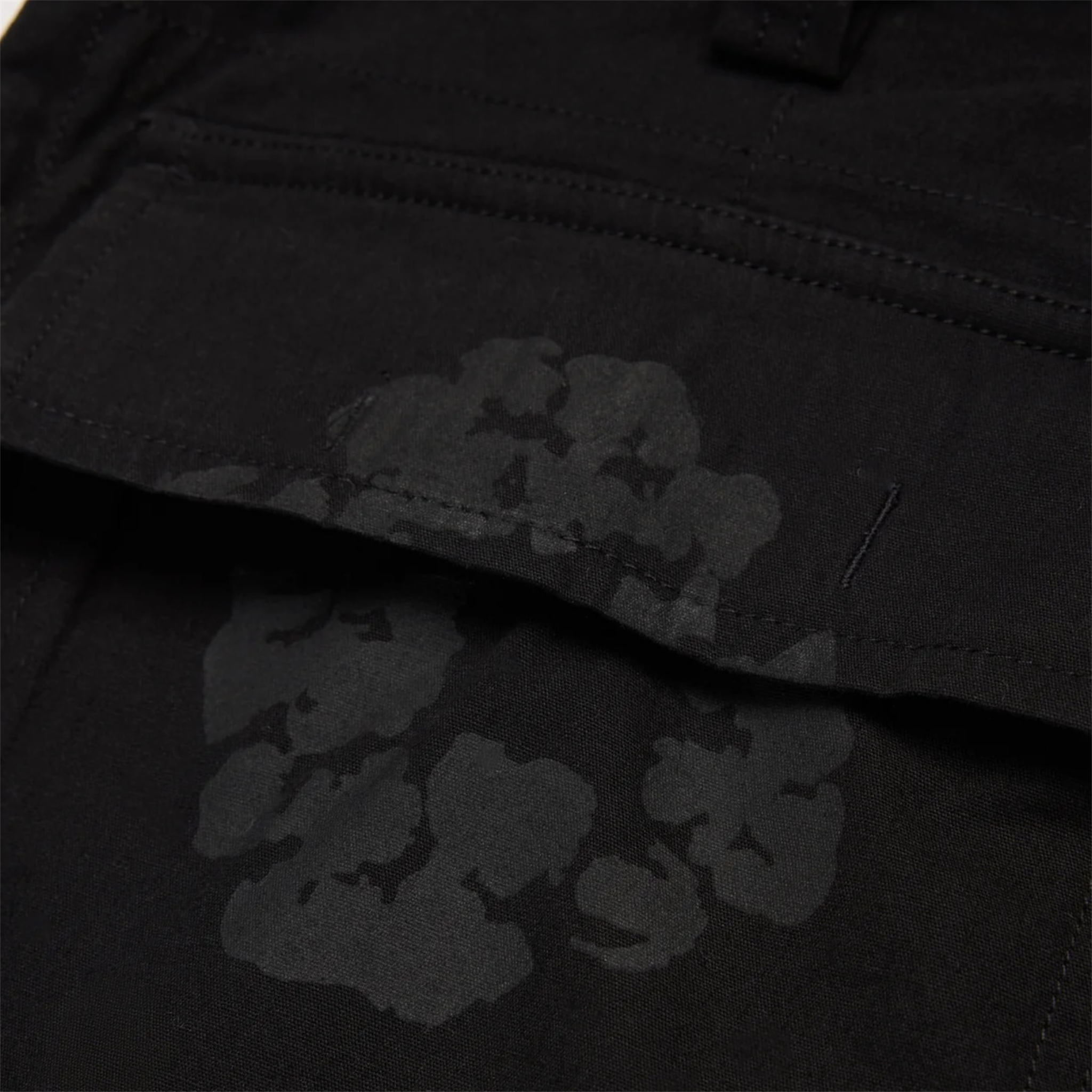 Denim Tears Mono Wreath Cargo Pant Black