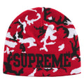 Supreme Reversible Camo Beanie (Red)