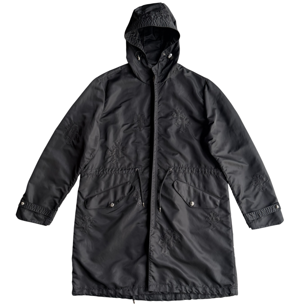 Chrome Hearts Nylon Jacket 21 Cross Patch