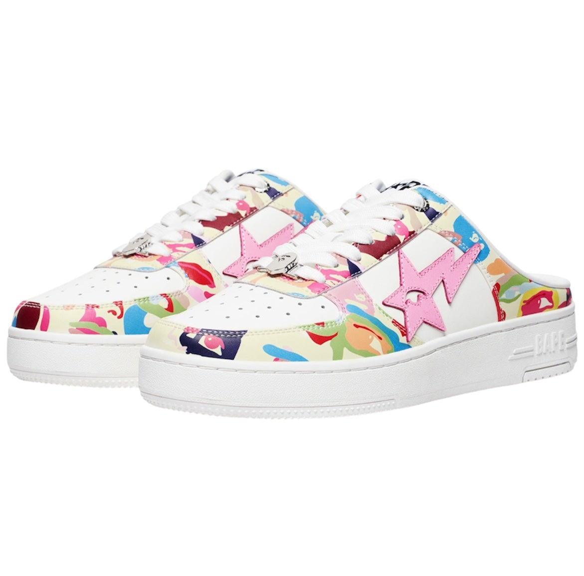 BAPE X KIDSUPER BAPE STA CLOG MULTI