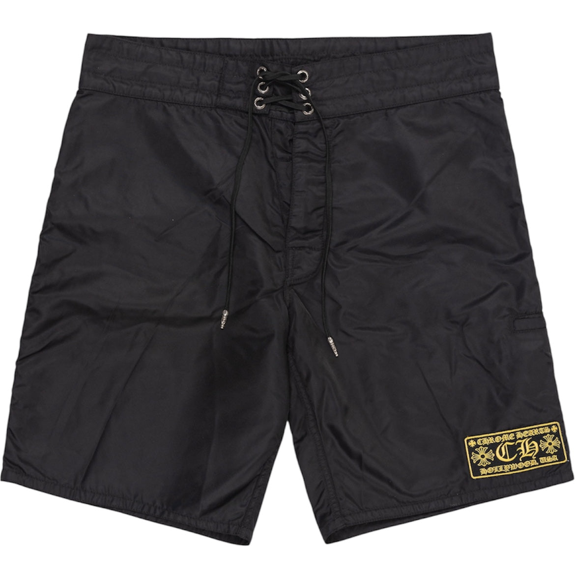 CHROME HEARTS Nylon Patch Swim Shorts