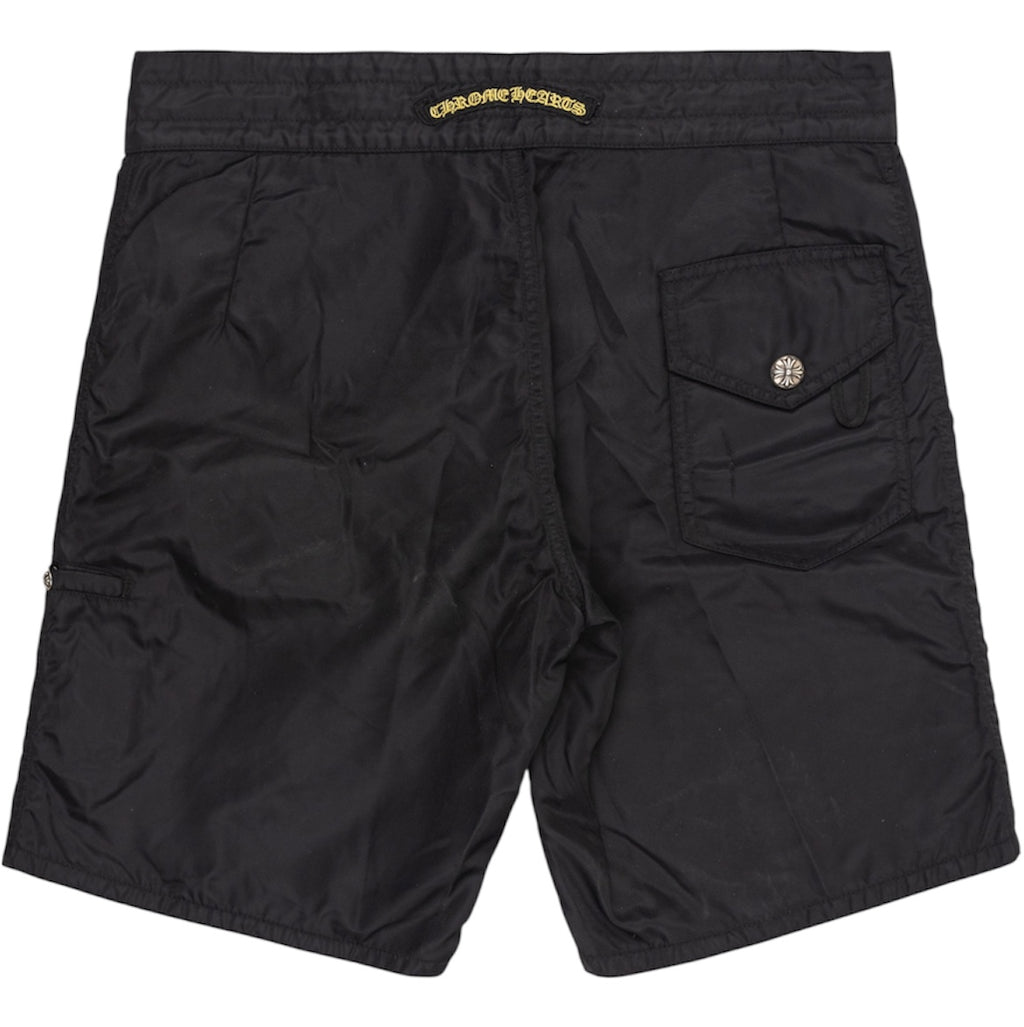 CHROME HEARTS Nylon Patch Swim Shorts