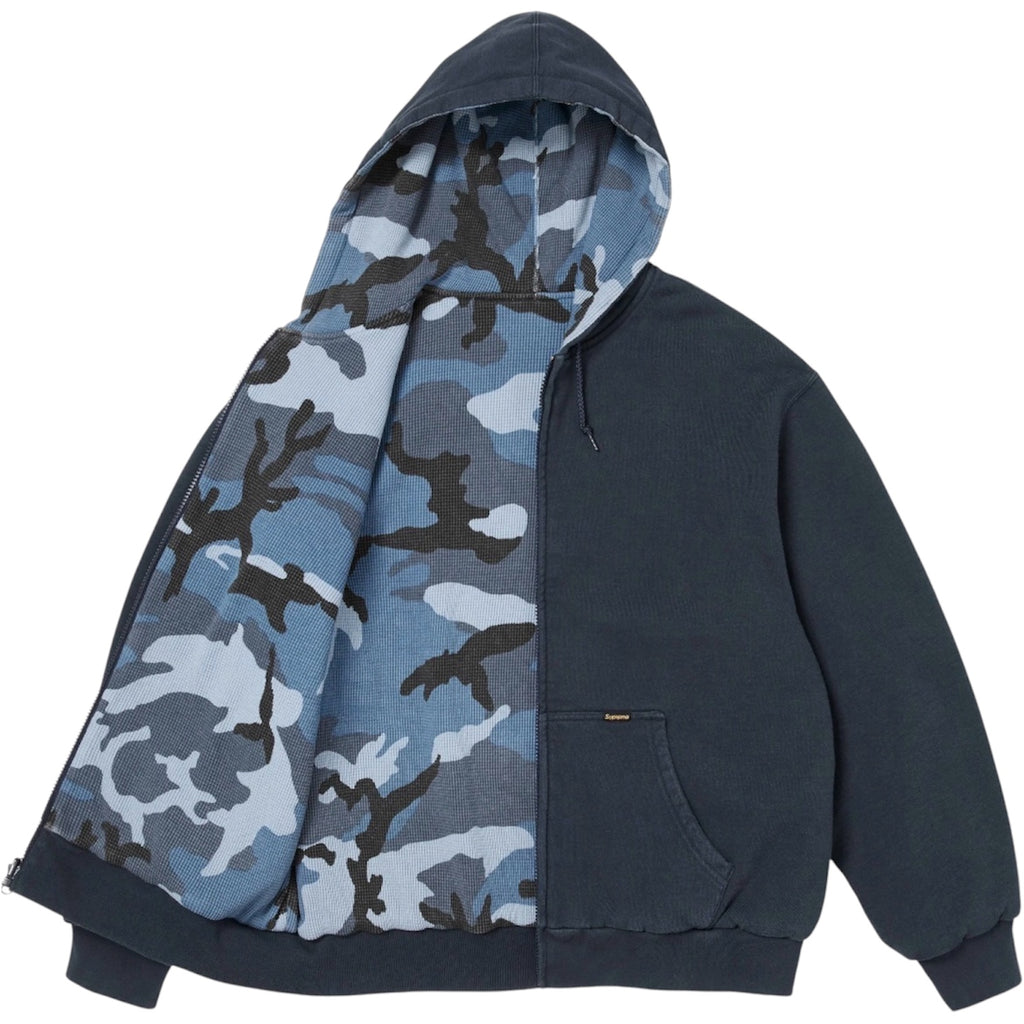Supreme Reversible Work Zip Up Hooded Sweatshirt AFW25