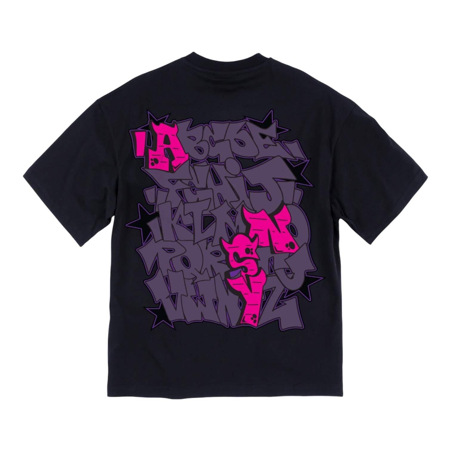 Syna Graf Printed Tee Black