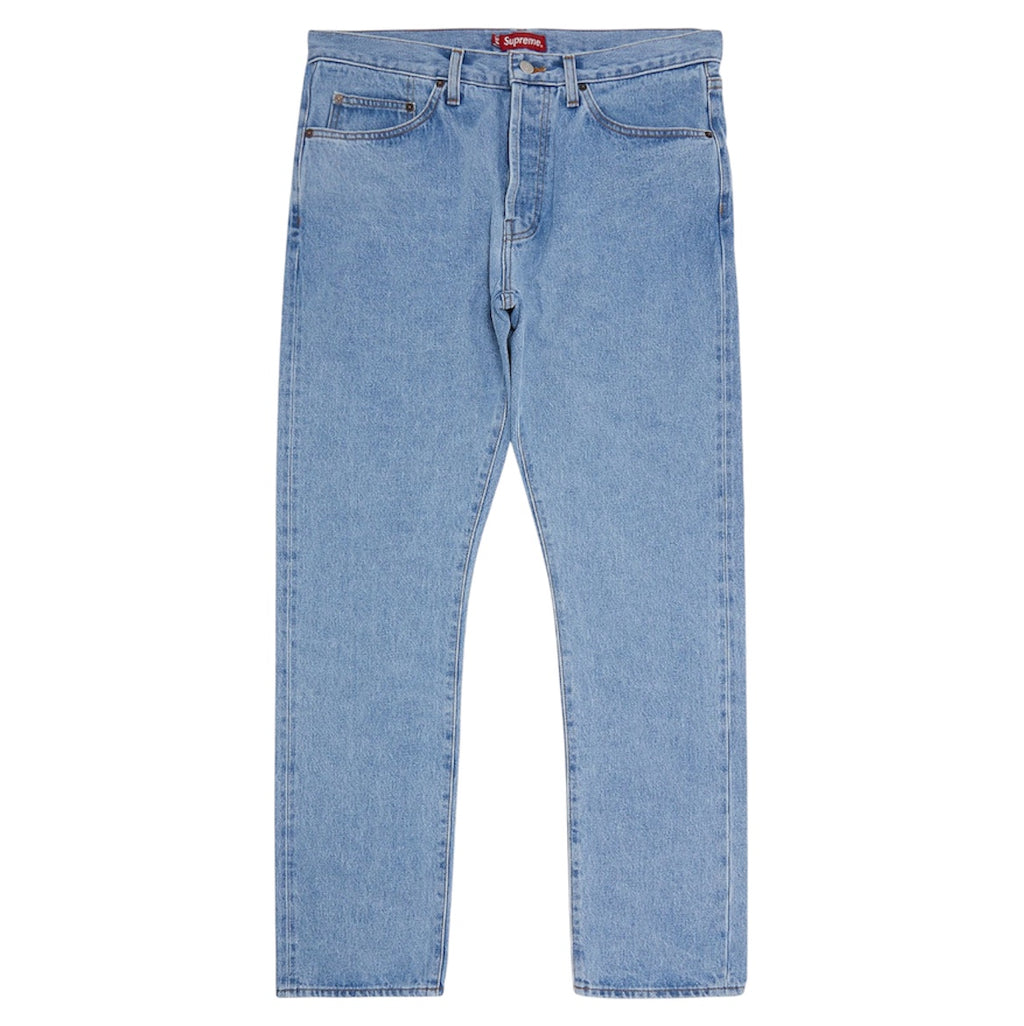 Supreme Stone Washed Slim Selvedge Jean