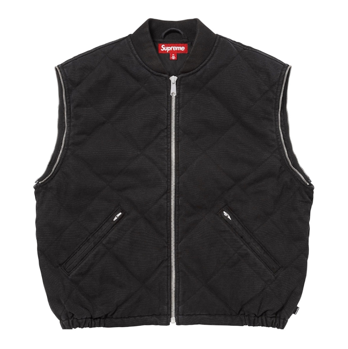 Zip-Off sleeve Quilited bomber jacket (FW25)