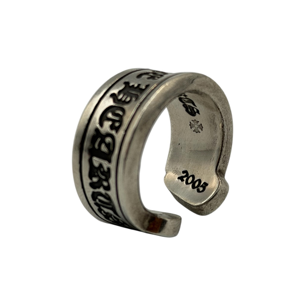 Chrome Hearts Scroll ring 7.5 us