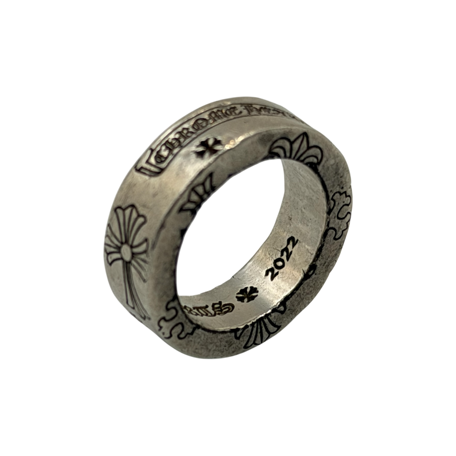 Chrome Heartsa Multy Logo Ring 5us
